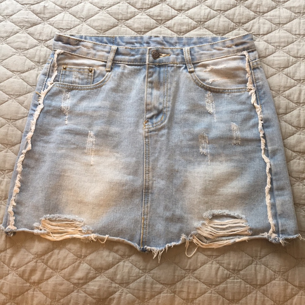 Jean skirt
